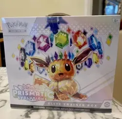 Pokemon TCG Prismatic Evolutions ETB Elite Trainer Box Sealed - Image 1