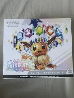 Pokemon TCG Prismatic Evolutions ETB Elite Trainer Box Sealed - Image 2