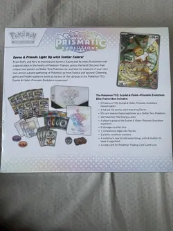 Pokemon TCG Prismatic Evolutions ETB Elite Trainer Box Sealed - Image 3