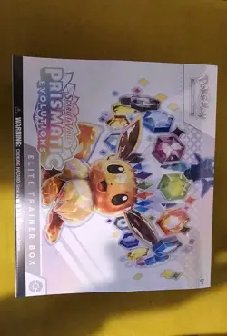Pokemon TCG Prismatic Evolutions ETB Elite Trainer Box Sealed, English - Image 1