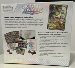Pokemon Prismatic Evolutions Pokemon Center Elite Trainer Box ETB Sealed Eevee - Image 2