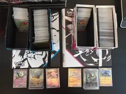 Pokemon Black Bolt White Flare Bundle - Binders included - Image 1