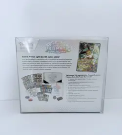 Prismatic Evolutions Pokemon Center PC ETB Elite Trainer Box Factory Sealed - Image 4