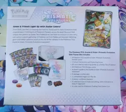 Pokemon TCG Prismatic Evolutions Elite Trainer Box ETB Sealed *SECURITY STICKER* - Image 3