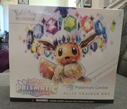 Pokemon TCG Prismatic Evolutions Pokemon Center Elite Trainer Box, ETB, SEALED - Image 1