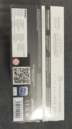 Pokemon TCG Prismatic Evolutions Pokemon Center Elite Trainer Box, ETB, SEALED - Image 2