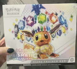 Pokemon TCG Prismatic Evolutions ETB Elite Trainer Box Sealed - Image 1