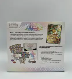 Pokemon TCG Scarlet & Violet Prismatic Evolutions Elite Trainer Box ETB Sealed - Image 2