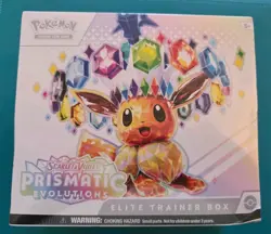 Pokemon TCG Scarlet Violet Prismatic Evolutions Elite Trainer Box ETB Sealed - Image 1