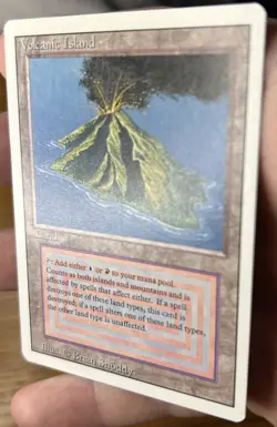 Volcanic Island 3rd Edition / Revised MTG NM - Image 3