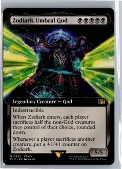 Zodiark, Umbral God (Extended Art) R FINAL FANTASY 456 NM - Image 1