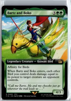 Bartz and Boko (Extended Art) R FINAL FANTASY 469 NM - Image 1