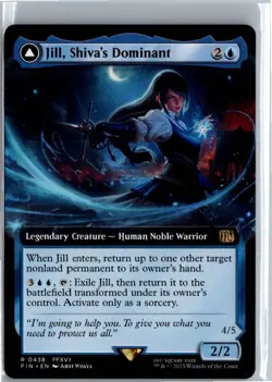 Jill, Shiva's Dominant (Extended Art) R FINAL FANTASY 438 NM - Image 1