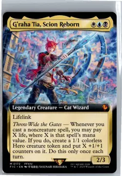 G'raha Tia, Scion Reborn (Extended Art) M Commander: FINAL FANTASY 172 NM - Image 1
