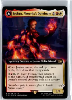 Joshua, Phoenix's Dominant (Extended Art) R FINAL FANTASY 494 NM - Image 1