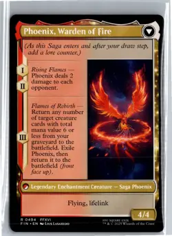 Joshua, Phoenix's Dominant (Extended Art) R FINAL FANTASY 494 NM - Image 2