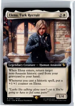 Elena, Turk Recruit (Extended Art) R Commander: FINAL FANTASY 133 NM - Image 1