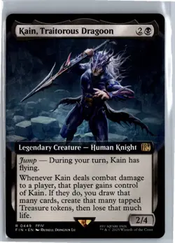 Kain, Traitorous Dragoon (Extended Art) R FINAL FANTASY 449 NM - Image 1