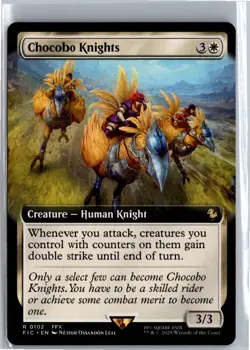 Chocobo Knights (Extended Art) R Commander: FINAL FANTASY 102 NM - Image 1