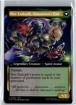 Exdeath, Void Warlock (Extended Art) U FINAL FANTASY 485 NM - Image 2