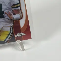 2005 Topps Chrome Brett Favre GOLD NUGGETS GREEN BAY PACKERS NM Card #GN2 - Image 4