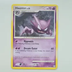 Haunter 50/130 Uncommon Diamond Pearl Pokemon Card 2007 NM - Image 1