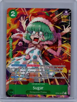 Sugar (Alternate Art) Kingdoms of Intrigue OP04-024 SR Foil Card - Image 1