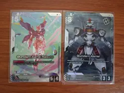 Gundam Aerial Rebuild LR+ & Aerial R+ Lot (2 Cards) NM - Image 4