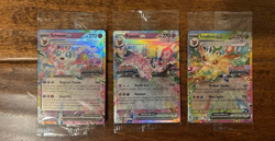 Prismatic Evolutions Surprise Box Sealed Stamped EX Promo Cards 9/9 Complete Set - Image 4