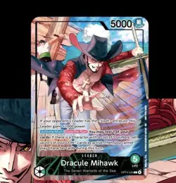 PRESALE - One Piece SEALED 2026 PSA Magazine Mihawk Promo (Op14-004) Card Only - Image 1
