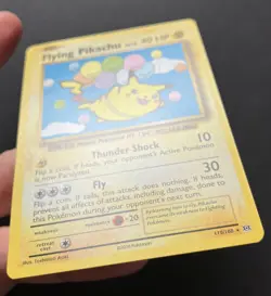 Flying Pikachu 110/108 XY Evolutions SECRET RARE NON-HOLO Pokemon Card Near Mint - Image 4