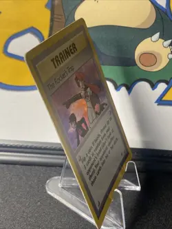 The Rocket’s Trap 19/132 Pokemon TCG Gym Heroes (2000) Unlimited Holo Rare - Image 5