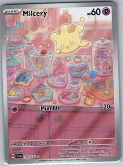 Milcery 152/142 SV07: Stellar Crown - Pokemon Card - NM - Image 1