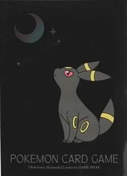 UMBREON Pokemon Card TCG Deck Shield 64 sleeves Pokemon Center JAPAN 2025 - Image 1