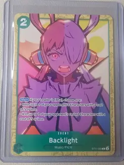 Backlight (Starter Deck 11: Uta Deck Battle) OP-PR ST11-003 C NM One Piece Promo - Image 1