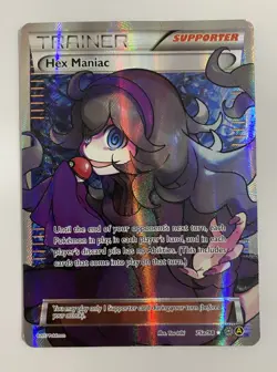 Hex Maniac 75a/98 Full Art Alternate Promo LP Pokemon Card TCG - Image 1