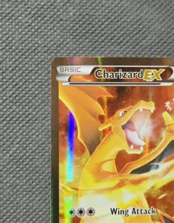Charizard ex XY121 Full Art Rare Pokemon Red & Blue Collection Box Promo 2016 LP - Image 3