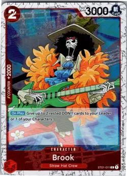 Brook - (Pirate Foil) PRB-02 ST01-011 Foil C NM Premium Booster -The Best- Vol. - Image 1