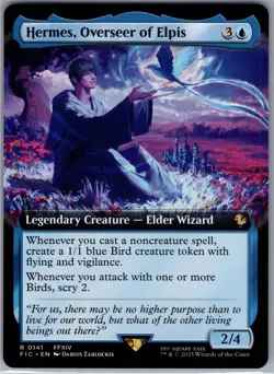 Hermes, Overseer of Elpis (Extended Art) FIC 141 R NM Commander: FINAL FANTASY - Image 1
