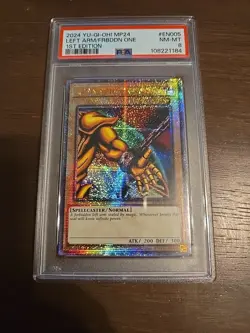 Left Arm of the Forbidden One 1ST EDITION MP24-EN005 PSA 8 NM-MT - Image 1