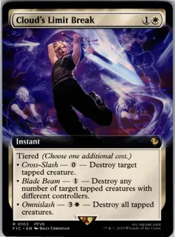Cloud's Limit Break (Extended Art) FIC 103 R NM Commander: FINAL FANTASY - Image 1