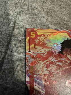 One Piece TCG Portgas D SEC Ace Alt Art (OP16-118) (English) - Image 5