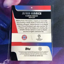 2025-26 Topps Chrome UEFA CC Joshua Kimmich Green X-fractor 84/99 Bayern Mun💫 - Image 2