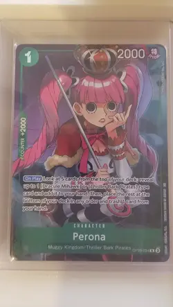 Perona (Illustration Box Vol.4) OP-PR OP09-034 Foil R NM One Piece Promotion Car - Image 1