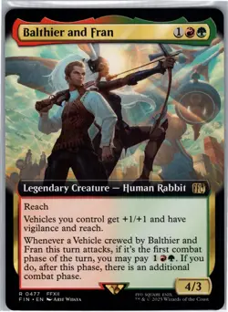 Balthier and Fran (Extended Art) FIN 477 R NM FINAL FANTASY - Image 1