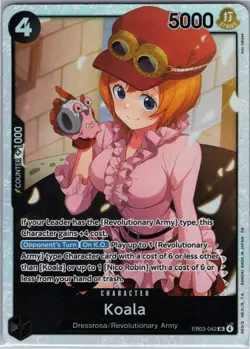Koala EB-03 EB03-042 Foil SR NM Extra Booster: One Piece Heroines Edition - Image 1