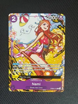 Nami Welcome Pack 2026 Vol.1 PRB02-012 One Piece Promo Card B - Image 1