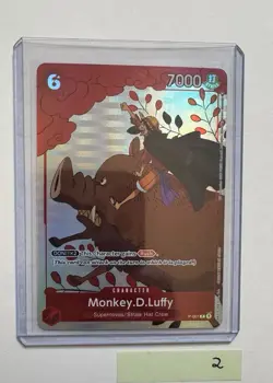 Bandai Monkey D. Luffy P-001 Gift Collection 2023 EN Foil Promo 7000 - Image 1