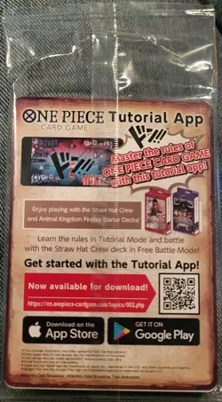 One Piece Card Game Film Red Movie Tutorial Deck Sealed Promo Pack Uta P-011 NM - Image 2