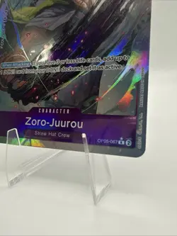 Zoro Juurou OP05-067 R Parallel Alt Art One Piece TCG - Image 5